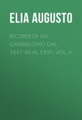 Ricordi di un garibaldino dal 1847-48 al 1900. vol. II (Augusto Elia)