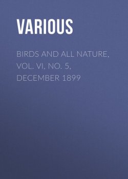 Книга "Birds and All Nature, Vol. VI, No. 5, December 1899" – Various