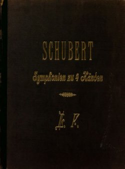 Книга "Symphonien von Franz Schubert" – 