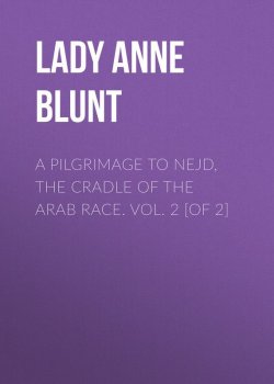 Книга "A Pilgrimage to Nejd, the Cradle of the Arab Race. Vol. 2 [of 2]" – Anne Blunt