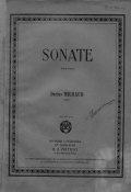 Sonate pour Piano ()