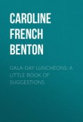 Gala-Day Luncheons: A Little Book of Suggestions (Caroline Benton)
