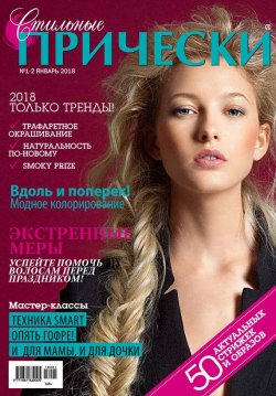 Книга "Стильные прически №01-02/2018" – , 2018