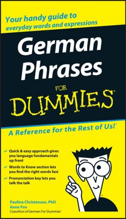 Книга "German Phrases For Dummies" – 