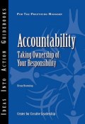 Accountability. Taking Ownership of Your Responsibility ()