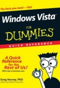 Windows Vista For Dummies Quick Reference ()