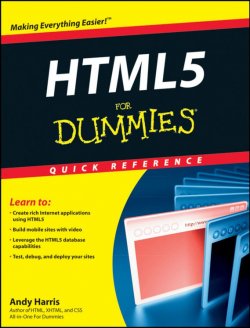 Книга "HTML5 For Dummies Quick Reference" – 