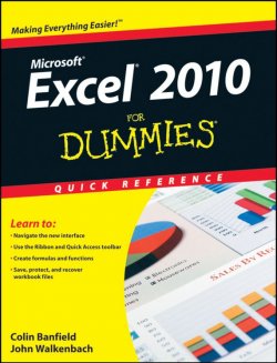 Книга "Excel 2010 For Dummies Quick Reference" – 