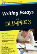 Writing Essays For Dummies ()