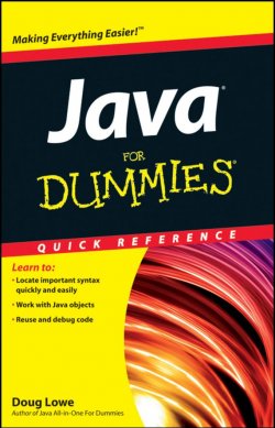 Книга "Java For Dummies Quick Reference" – 