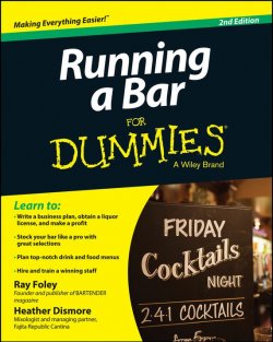 Книга "Running a Bar For Dummies" – 
