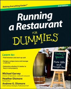 Книга "Running a Restaurant For Dummies" – 