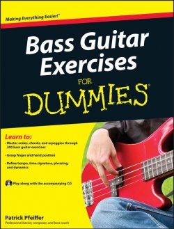 Книга "Bass Guitar Exercises For Dummies" – 