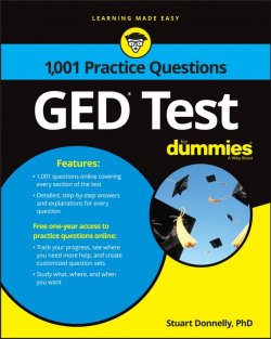 Книга "1,001 GED Practice Questions For Dummies" – 