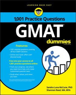 Книга "1,001 GMAT Practice Questions For Dummies" – 