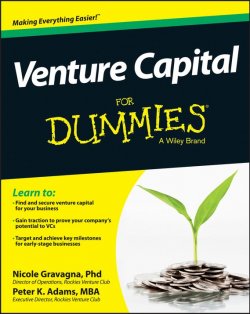 Книга "Venture Capital For Dummies" – 