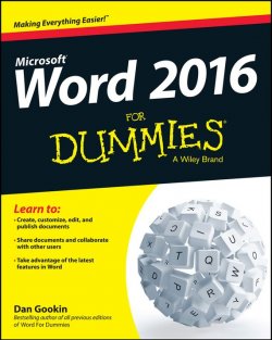 Книга "Word 2016 For Dummies" – 