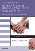 Handbook of International Human Resource Management. Integrating People, Process, and Context ()