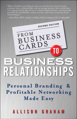 Книга "From Business Cards to Business Relationships. Personal Branding and Profitable Networking Made Easy" – 