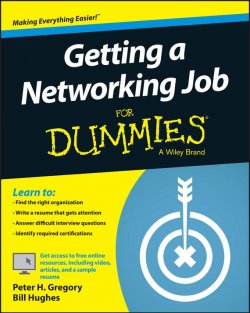 Книга "Getting a Networking Job For Dummies" – 