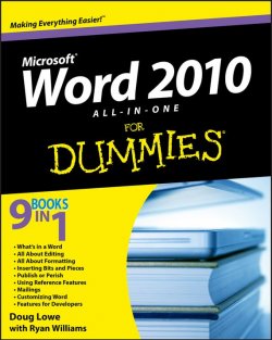 Книга "Word 2010 All-in-One For Dummies" – 