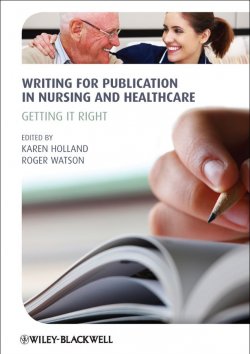 Книга "Writing for Publication in Nursing and Healthcare. Getting it Right" – 