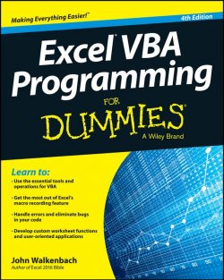 Книга "Excel VBA Programming For Dummies" – 