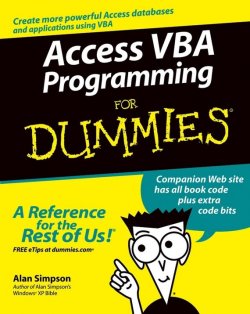 Книга "Access VBA Programming For Dummies" – 