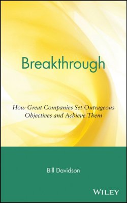 Книга "Breakthrough. How Great Companies Set Outrageous Objectives and Achieve Them" – 