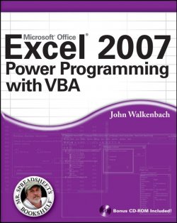 Книга "Excel 2007 Power Programming with VBA" – 