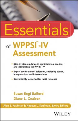 Книга "Essentials of WPPSI-IV Assessment" – 