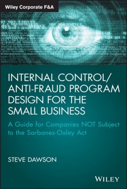 Книга "Internal Control/Anti-Fraud Program Design for the Small Business. A Guide for Companies NOT Subject to the Sarbanes-Oxley Act" – 