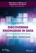 Discovering Knowledge in Data. An Introduction to Data Mining ()