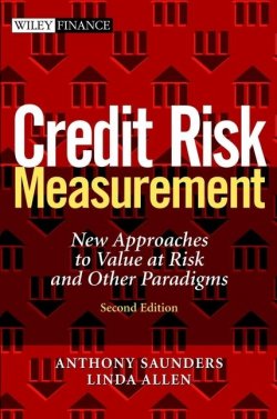 Книга "Credit Risk Measurement. New Approaches to Value at Risk and Other Paradigms" – 