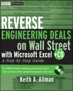 Книга "Reverse Engineering Deals on Wall Street with Microsoft Excel + Website. A Step-by-Step Guide" – 