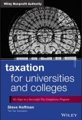 Taxation for Universities and Colleges. Six Steps to a Successful Tax Compliance Program ()
