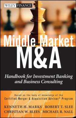 Книга "Middle Market M & A. Handbook for Investment Banking and Business Consulting" – 