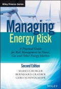 Managing Energy Risk. An Integrated View on Power and Other Energy Markets ()
