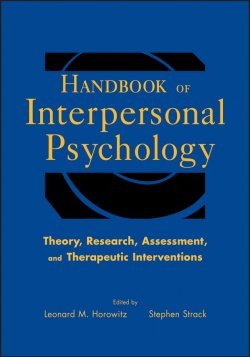 Книга "Handbook of Interpersonal Psychology. Theory, Research, Assessment, and Therapeutic Interventions" – 