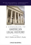 A Companion to American Legal History ()