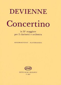 Книга "Devienne: Concertino in Sib Maggiore per 2 Clarinetti e Orchestra" – , 1979