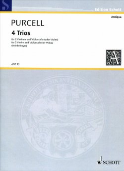 Книга "Henry Purcell: 4 Trios for 2 Violins and Violoncello (Or Violas)" – , 2015