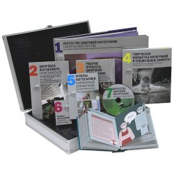 Книга "Цифровая фотография. Инструменты мастера (комплект в чемоданчике: 6 книг, DVD-ROM с мастер-классом Майкла Фримана) + подарок: Битва полов" – , 2012