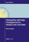 Книга "Принципы-методы гражданского права и их система" (Алексей Волос, 2018)