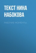 Книга "Рабочие моменты" (Текст Нина Набокова, 2017)