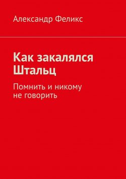 Книга "Как закалялся Штальц. Помнить и никому не говорить" – Александр Феликс