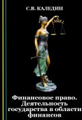 Финансовое право. Деятельность государства в области финансов (Сергей Каледин, 2023)
