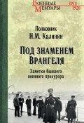 Книга "Под знаменем Врангеля. Заметки бывшего военного прокурора" (Иван Калинин, 1920)