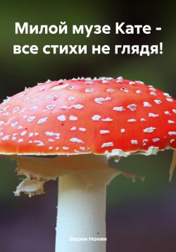 Книга "Милой музе Кате – все стихи не глядя!" – Вадим Нонин, 2023