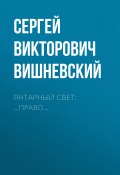 Книга "Янтарный свет: …Право…" (Сергей Вишневский, 2022)